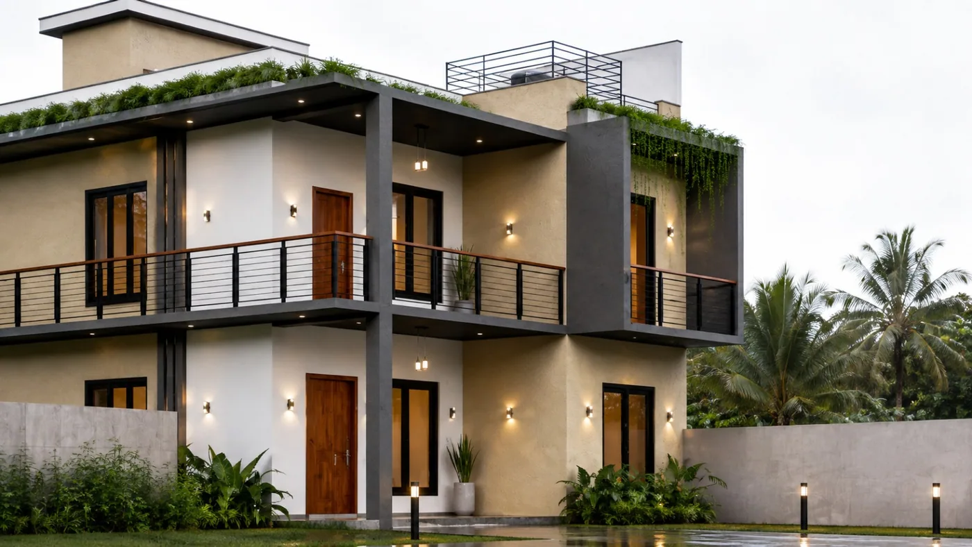 10 perch Wattala house plan case study by Structa Engineering - figure 5