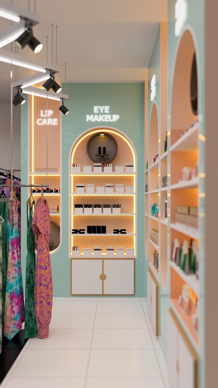 Pastel Boutique Interior Concept for Aluthgama exterior house design by Structa Engineering