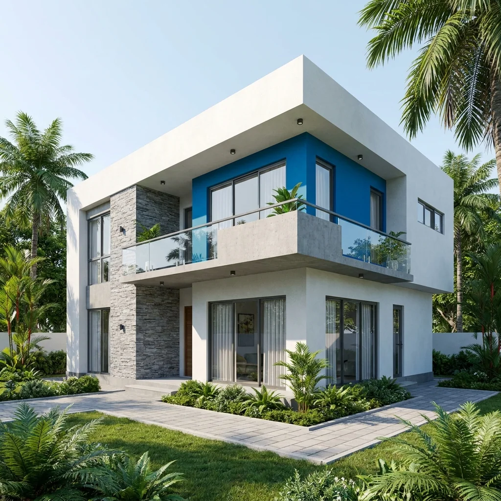 Blue-frame house — Structa Engineering