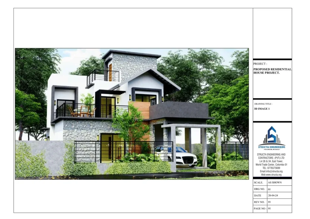 House Design Cost in Sri Lanka 2026: Silver, Gold and Platinum Compared by Structa Engineering