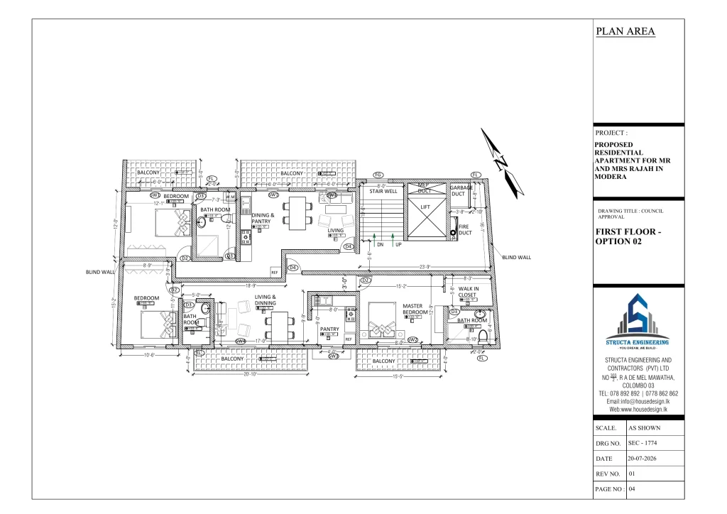 First floor — option 2