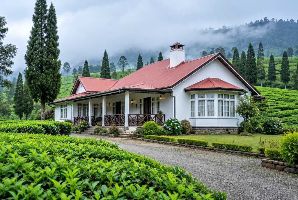 Colonial-Style Hill Bungalow Design for Nuwara Eliya concept image in Nuwara Eliya, Sri Lanka