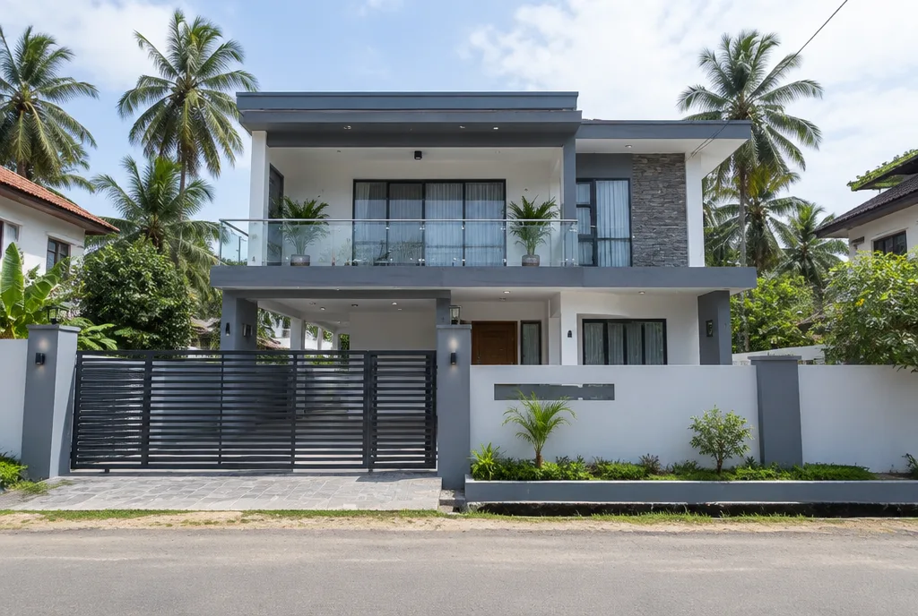 Modern Two Storey House Design for Kandana image-led design concept in Kandana, Sri Lanka