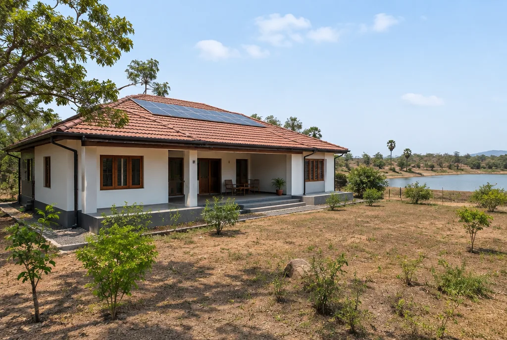 Dry Zone Family Home Design for Maho exterior house design by Structa Engineering