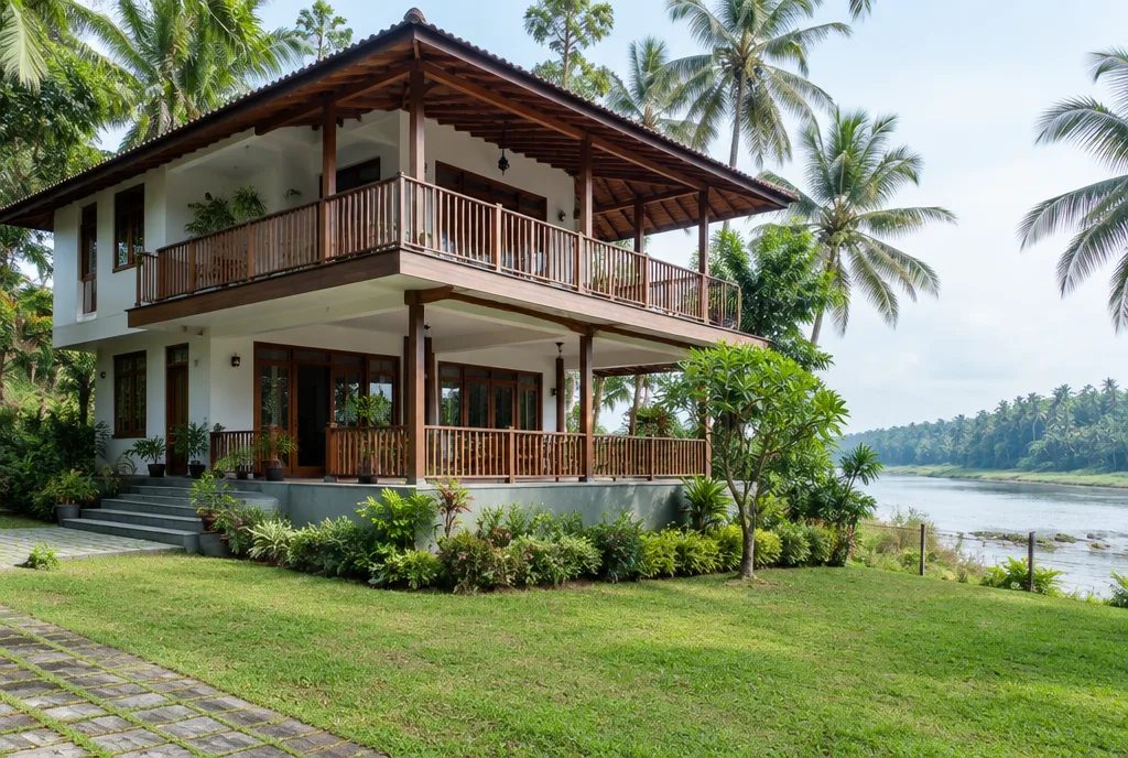 Riverside House Design for Alawwa image-led design concept in Alawwa, Sri Lanka