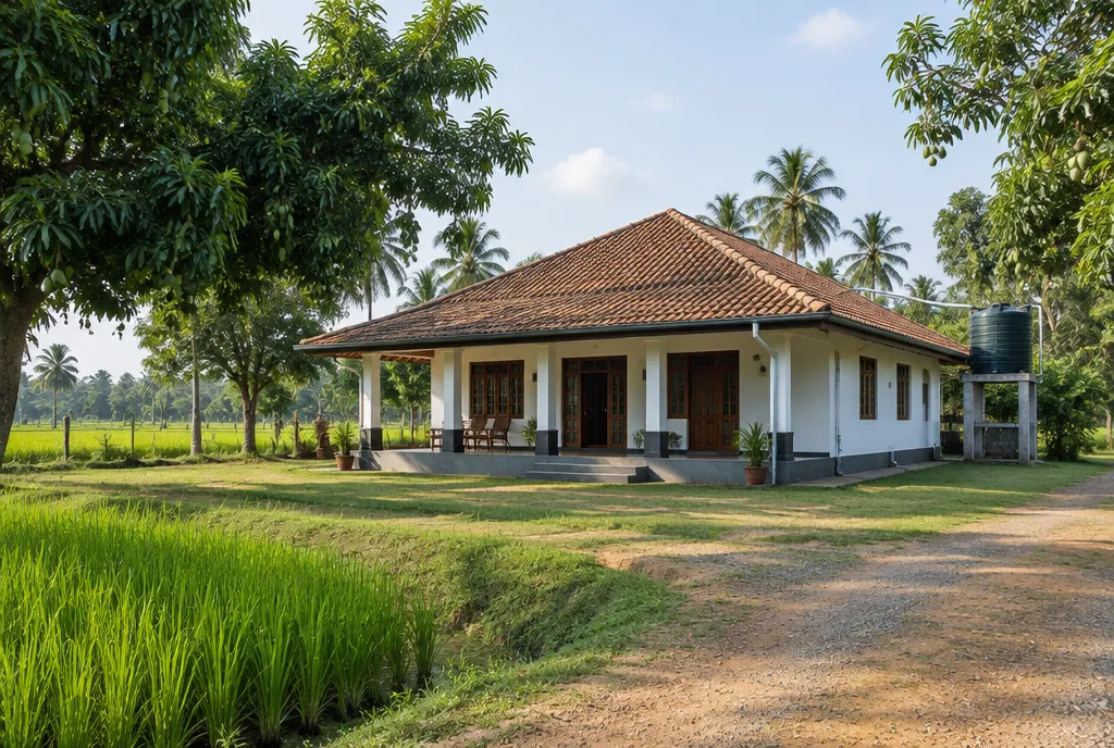 Farmhouse Design for Nikaweratiya image-led design concept in Nikaweratiya, Sri Lanka