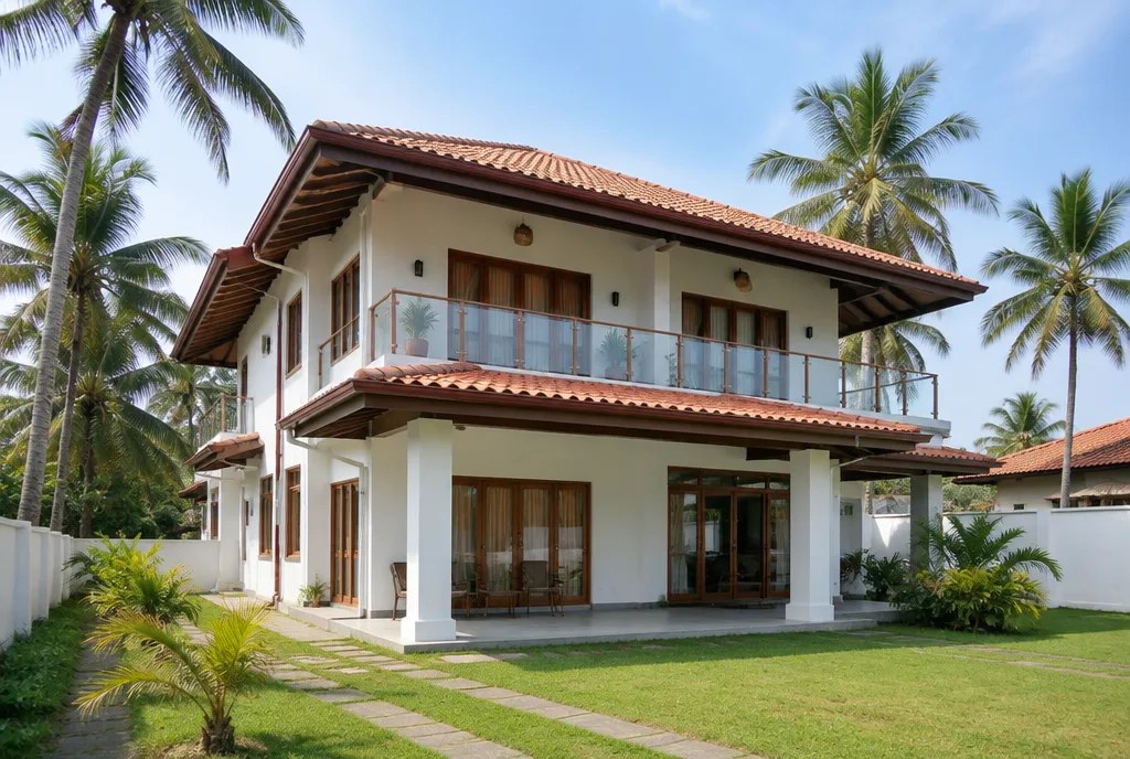 Coastal Two Storey Home Design for Wennappuwa image-led design concept in Wennappuwa, Sri Lanka