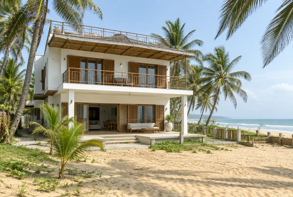 Beach House Design for Marawila image-led design concept in Marawila, Sri Lanka