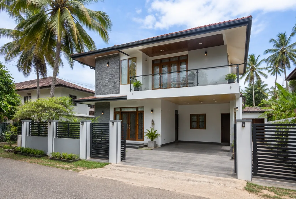 Modern Family Home Design for Dankotuwa image-led design concept in Dankotuwa, Sri Lanka