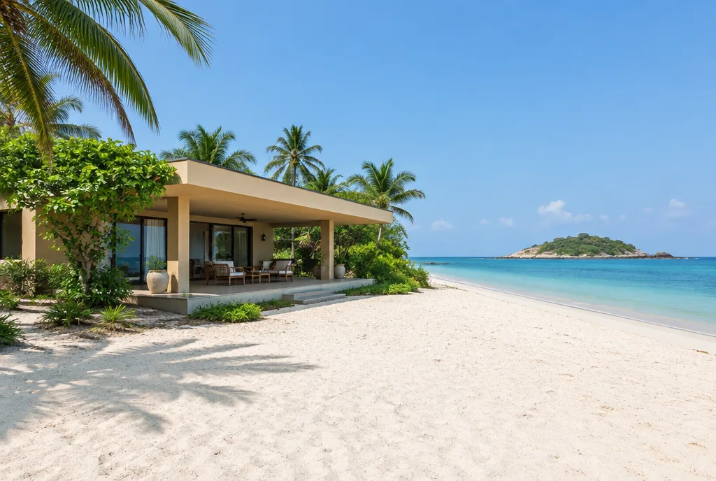 East Coast Beach Villa Design for Nilaveli concept image in Nilaveli, Sri Lanka