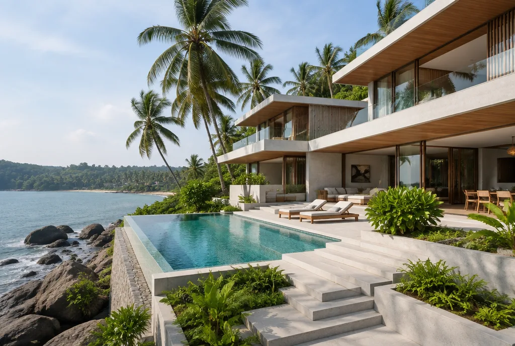 Bay Villa Design for Dickwella, Sri Lanka — illustrative house design reference