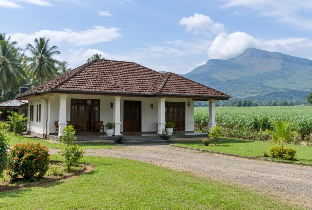 Plains Edge Home Design for Wellawaya exterior house design by Structa Engineering