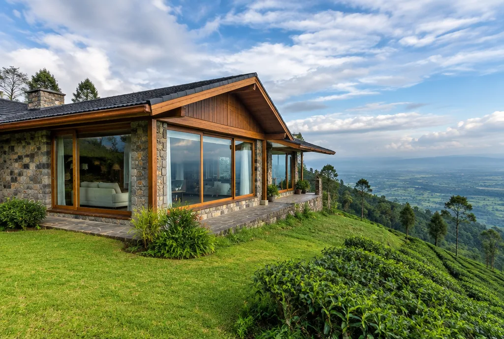 Escarpment View Home Design for Haldummulla exterior house design by Structa Engineering