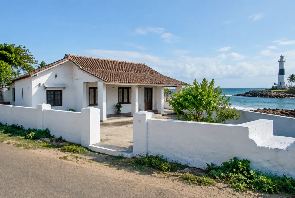 Harbour Town Home Design for Kankesanthurai exterior house design by Structa Engineering