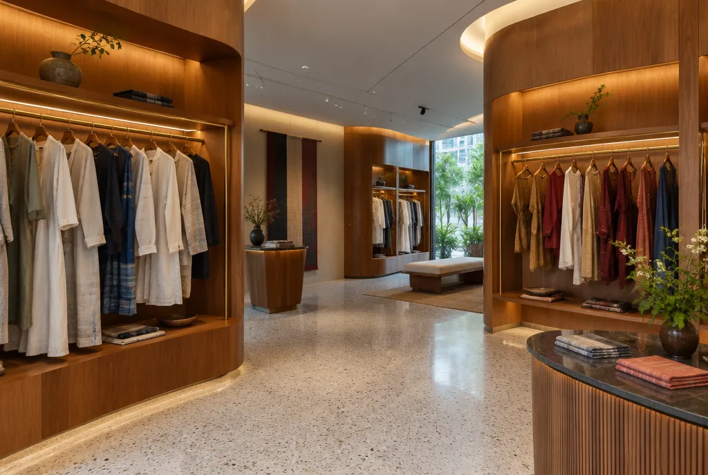 Luxury Clothing Boutique Design for Colombo 07 exterior house design by Structa Engineering