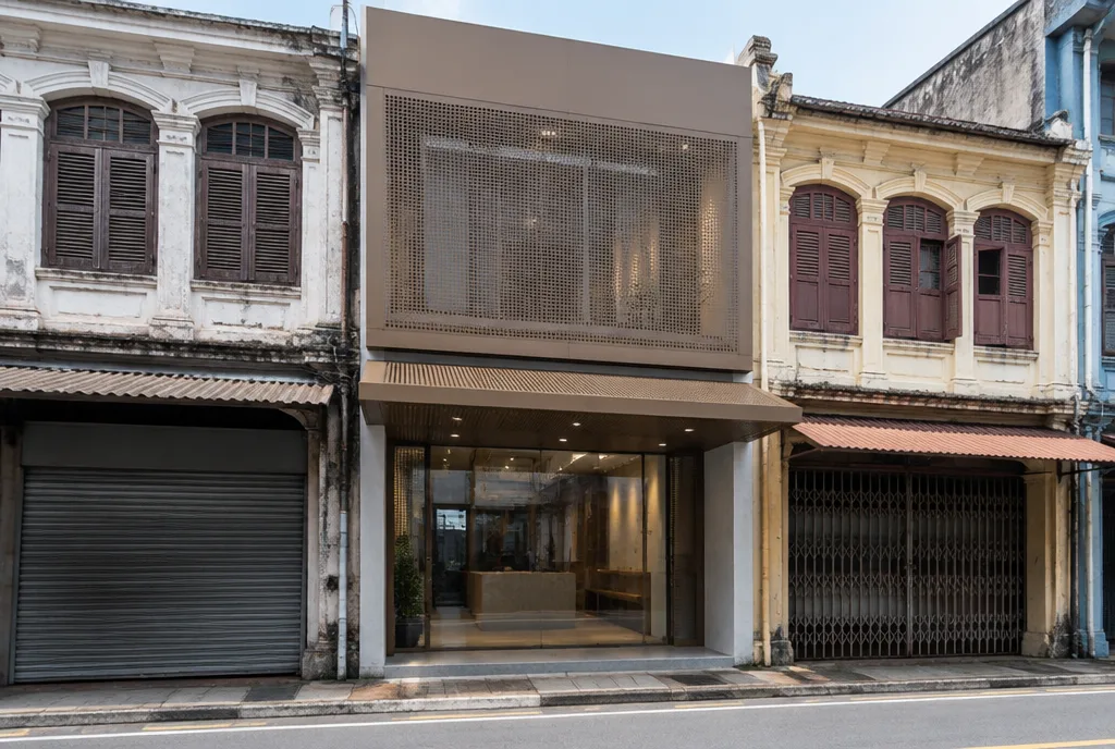 Pettah Shop Facelift Design for Colombo 11 exterior house design by Structa Engineering