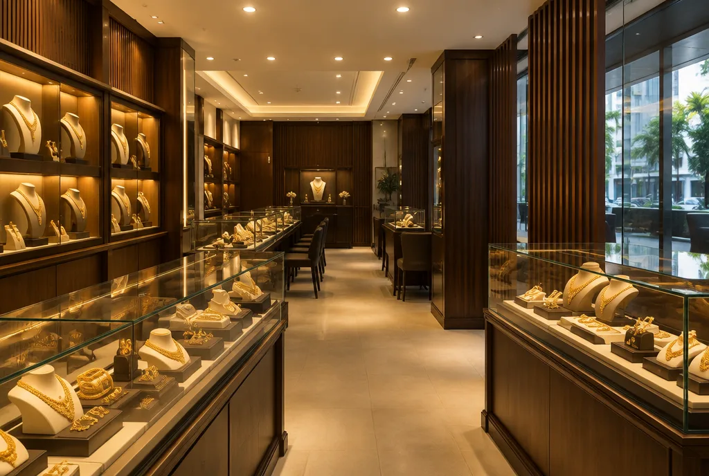Jewellery Showroom Design for Colombo 13 exterior house design by Structa Engineering