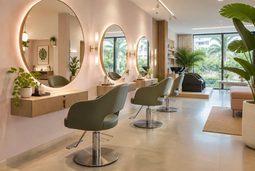 Beauty Salon Design for Colombo 03 exterior house design by Structa Engineering