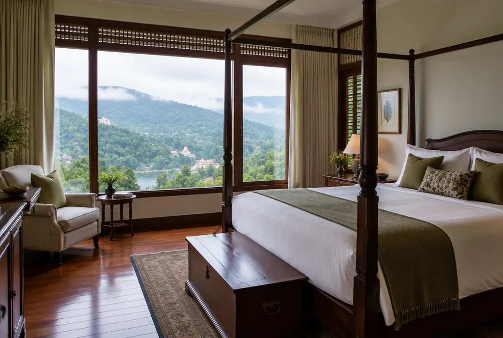 Master Bedroom With Hill View Design for Kandy, Sri Lanka — illustrative interior design reference