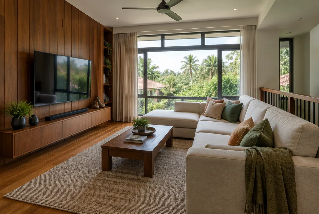Modern Family Lounge Design for Battaramulla, Sri Lanka — illustrative interior design reference