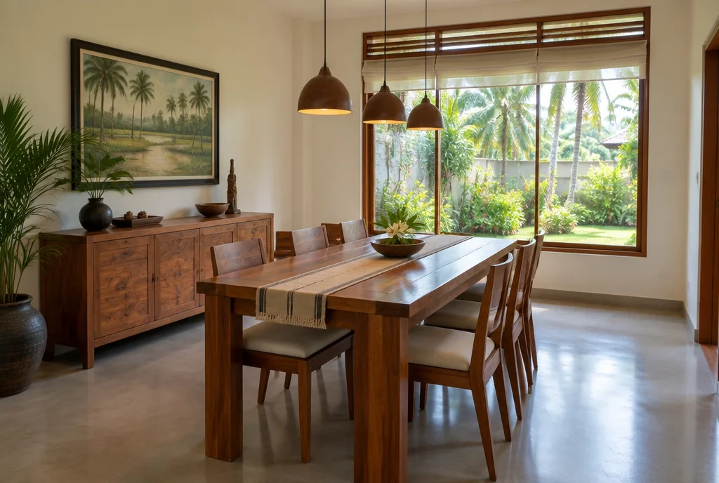Dining Room Design for Gampaha, Sri Lanka — illustrative interior design reference