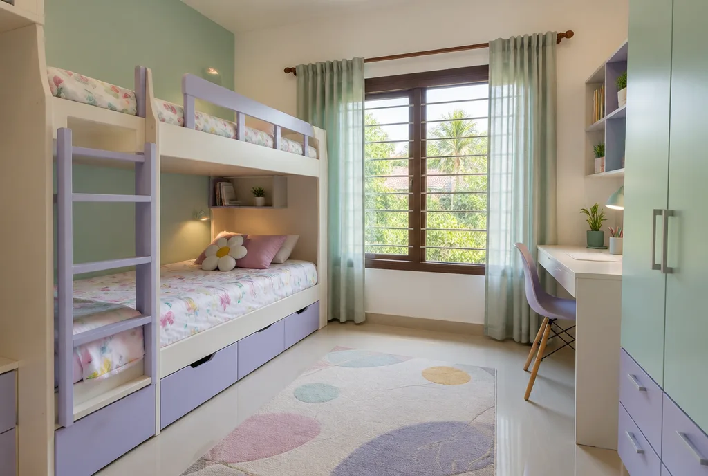 Children S Bedroom Design for Maharagama, Sri Lanka — illustrative interior design reference