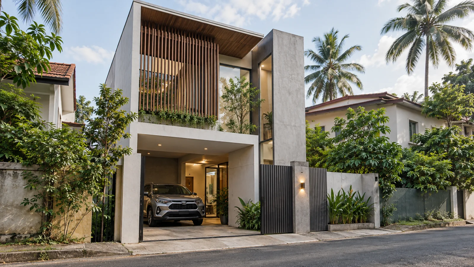 Designing a House on a Narrow Plot in Colombo: Light, Privacy and ...