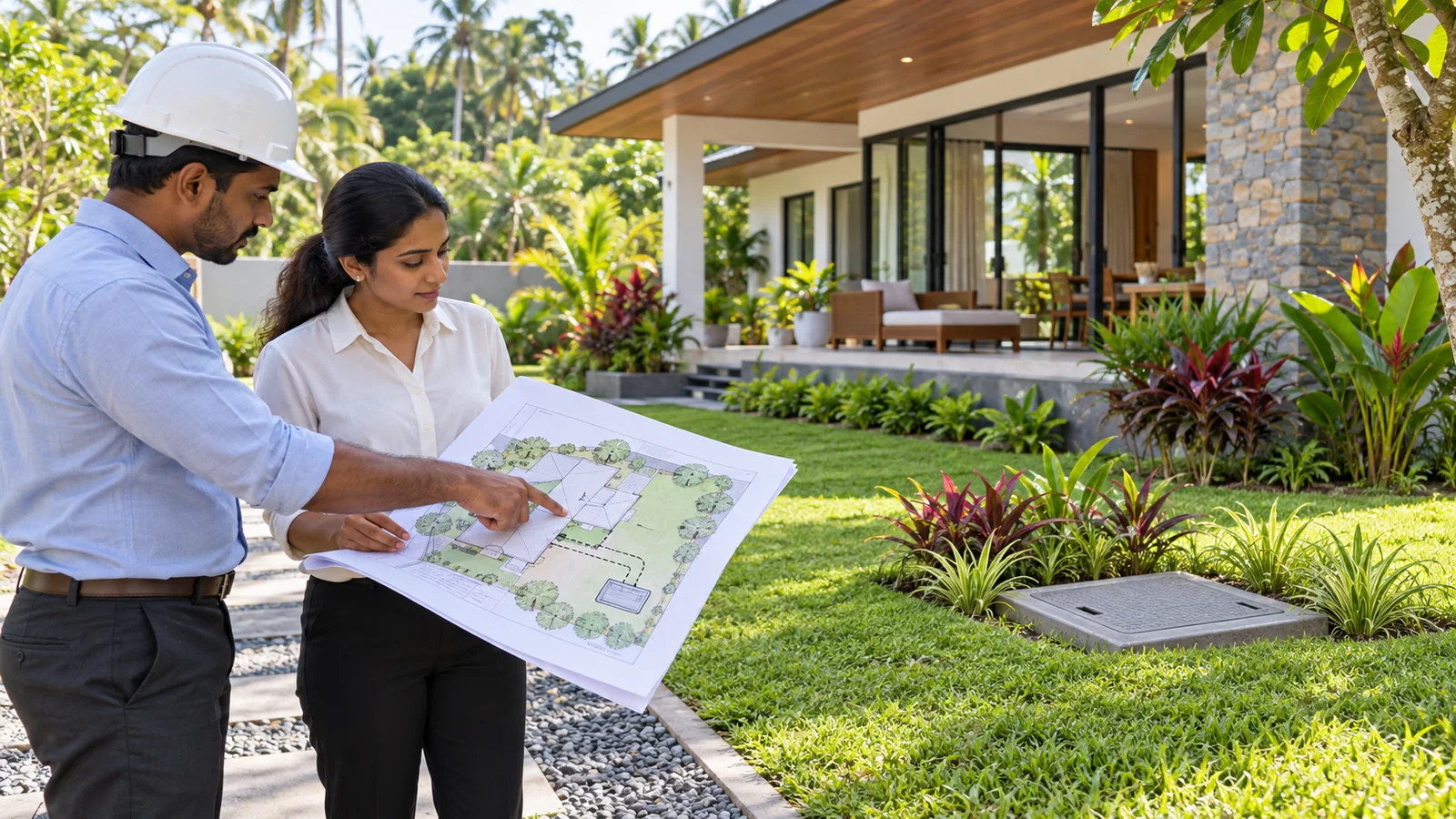 Septic Tank and Wastewater Planning for a House in Sri Lanka